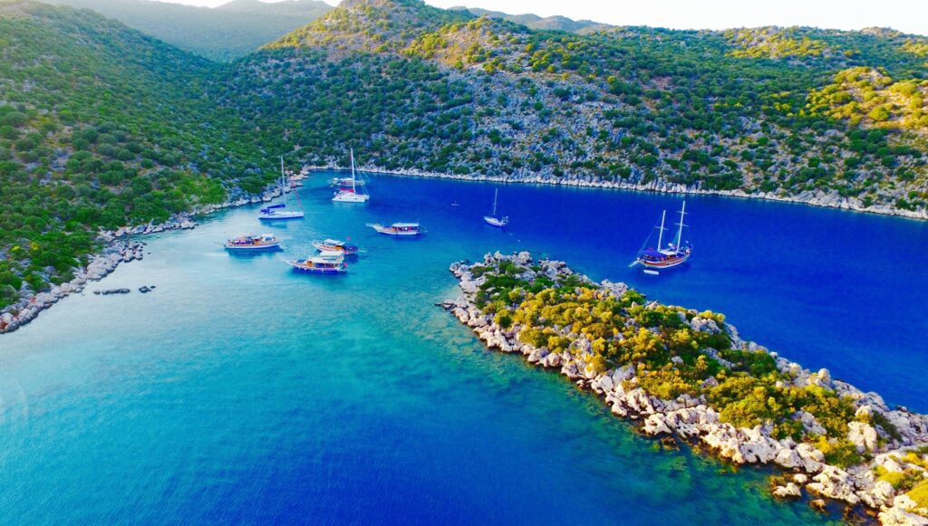 Coves in Antalya - Kekova Cove