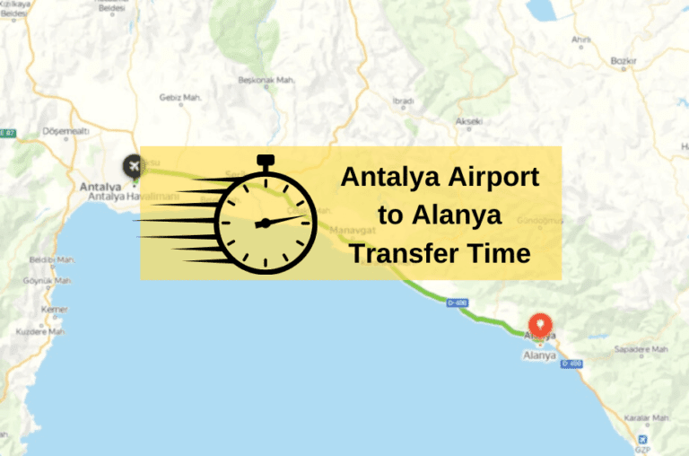 Antalya Airport to Alanya Transfer Time