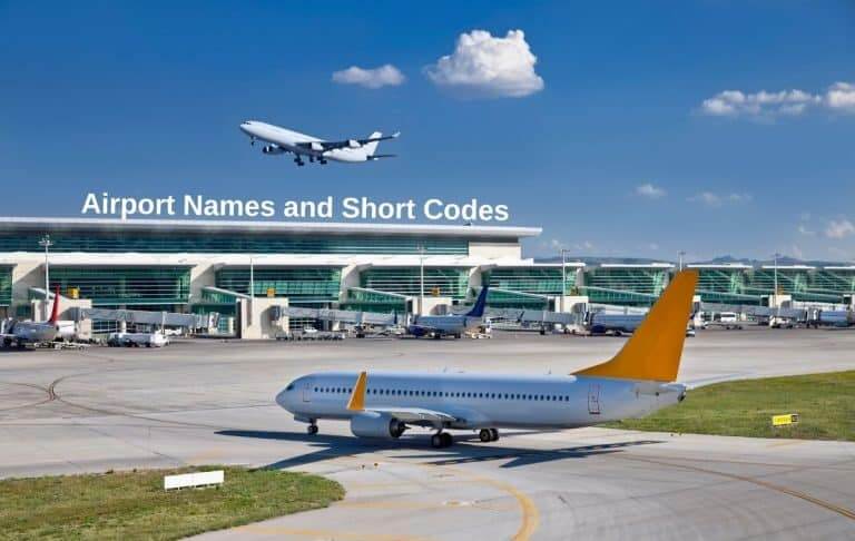Airport Names and Short Codes
