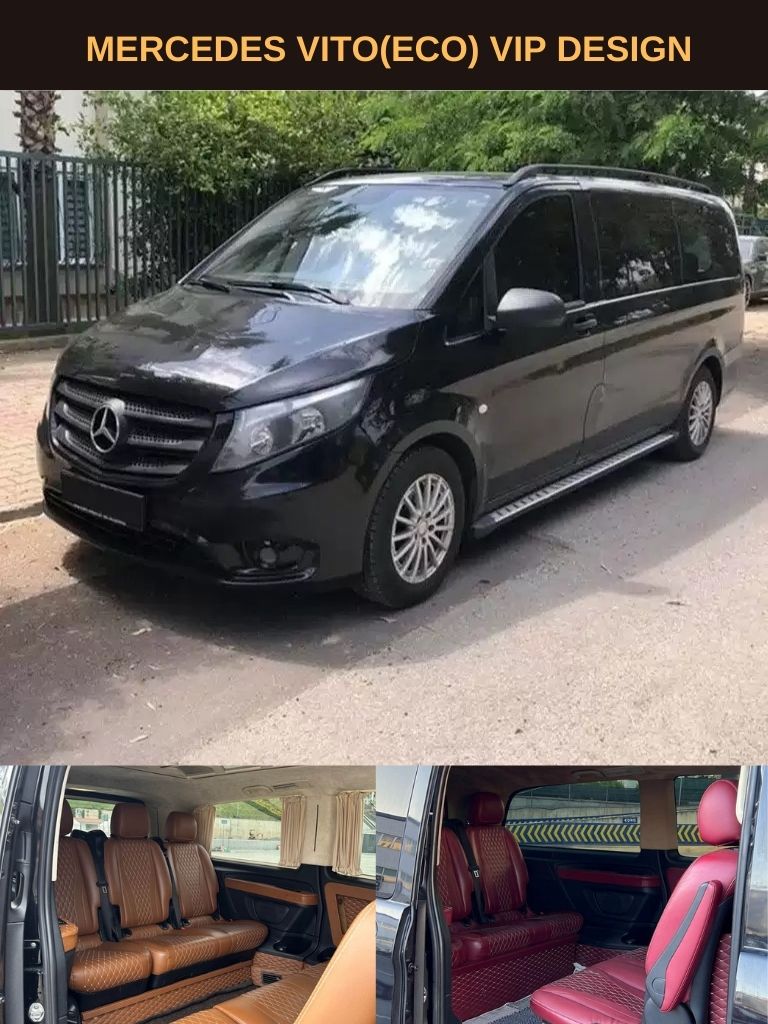 Mercedes vito eco vip 1-6 pax