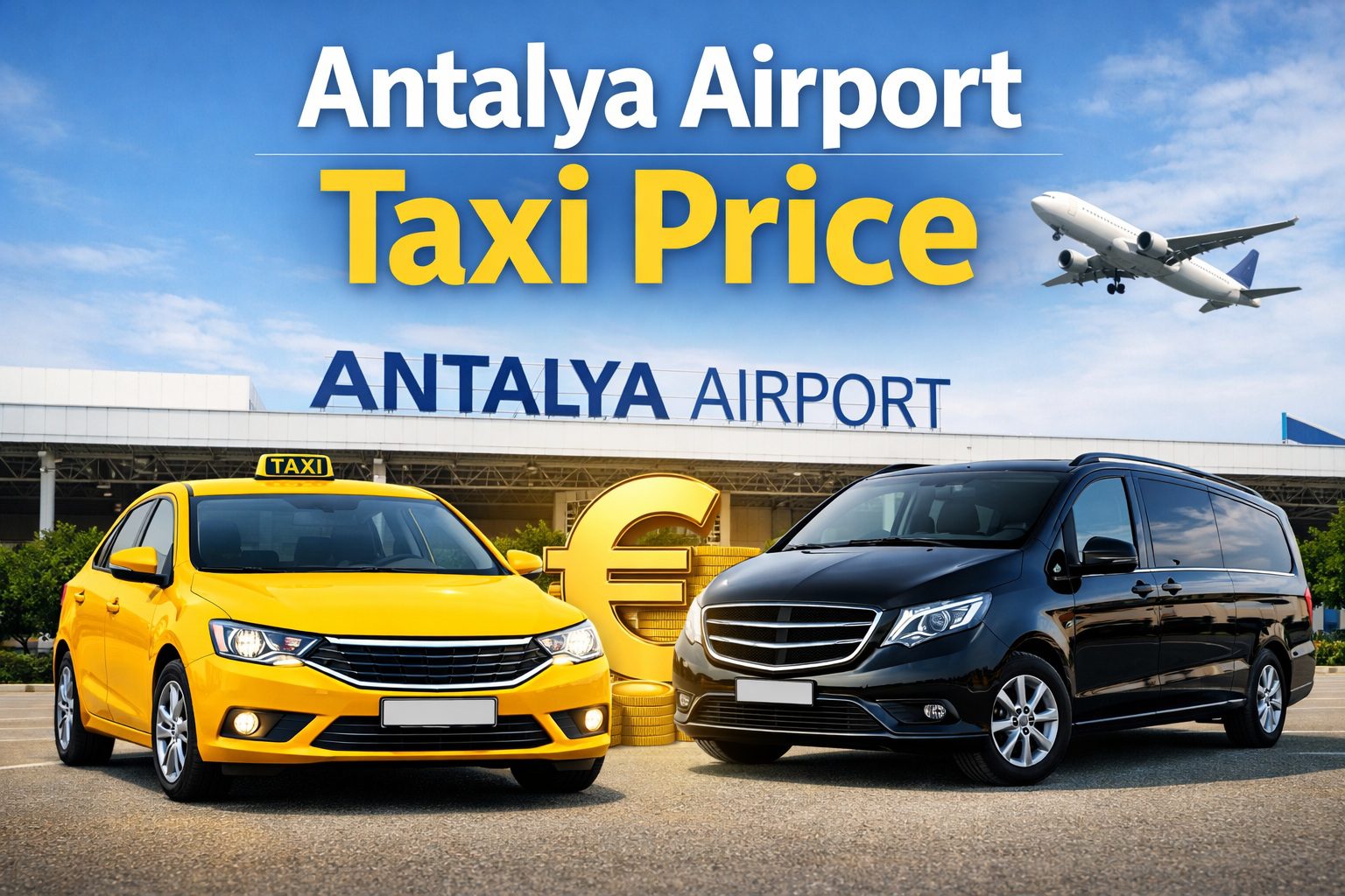 Antalya Airport taxi price and private airport transfer vehicle