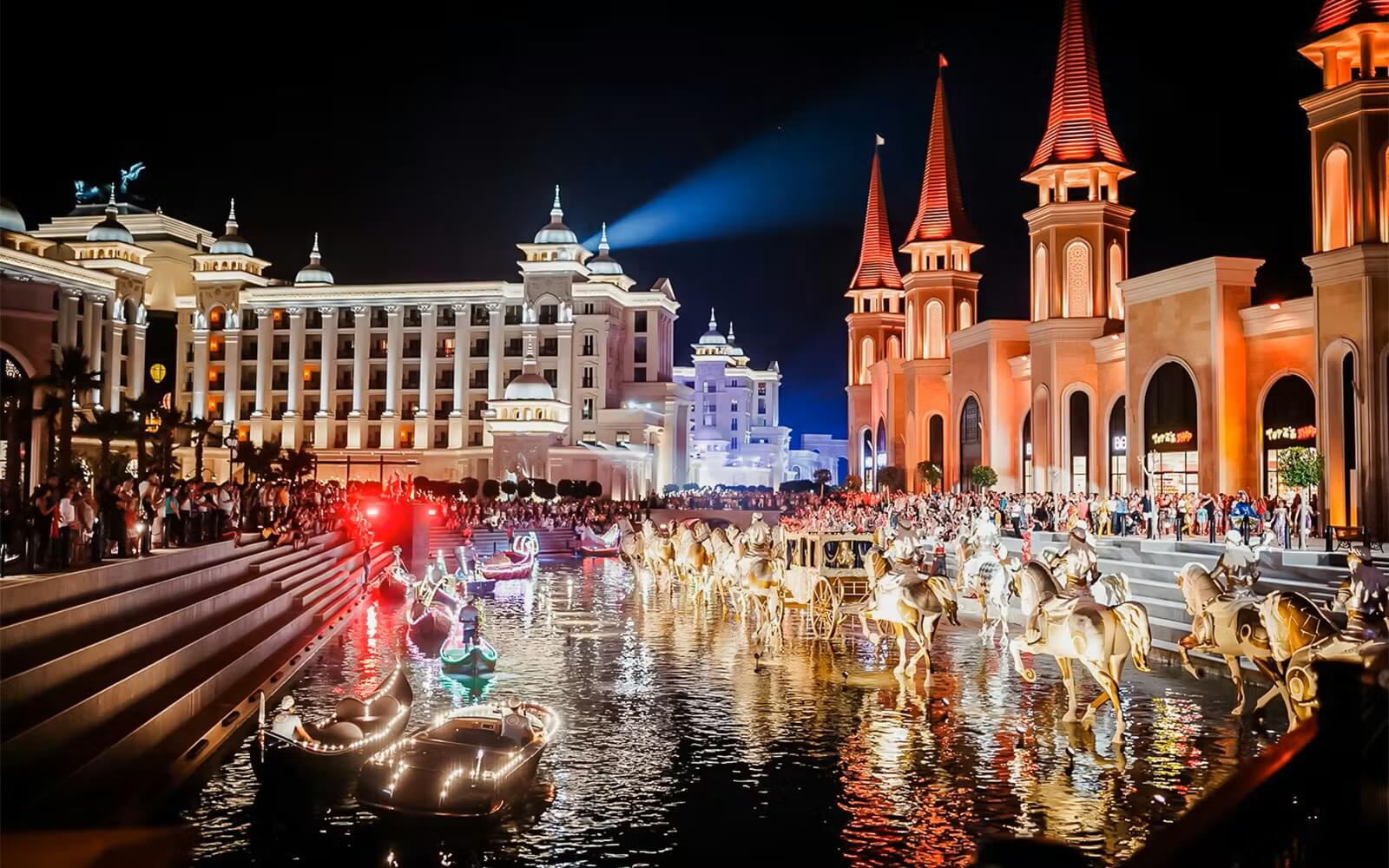 The Land of Legends night shows